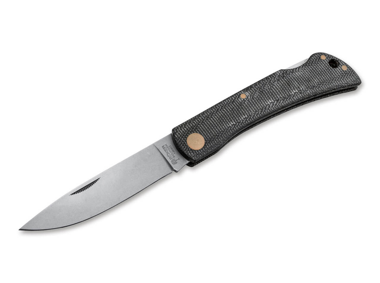Böker Rangebuster Black Copper Micarta N690 Böker Rangebuster Black Copper Micarta N690