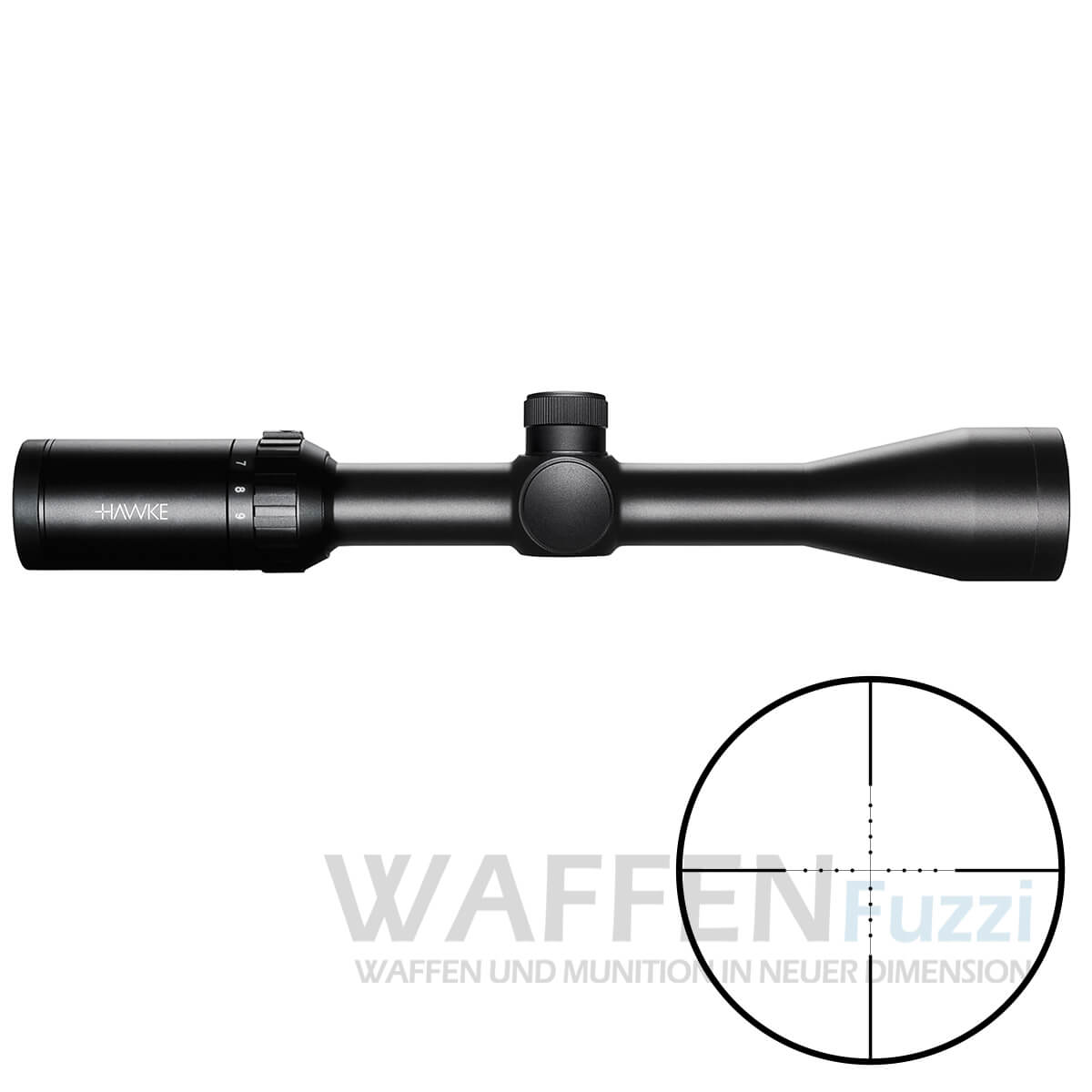 Hawke Vantage 3-9x40 Zielfernrohr für Luftgewehre MilDot-Absehen