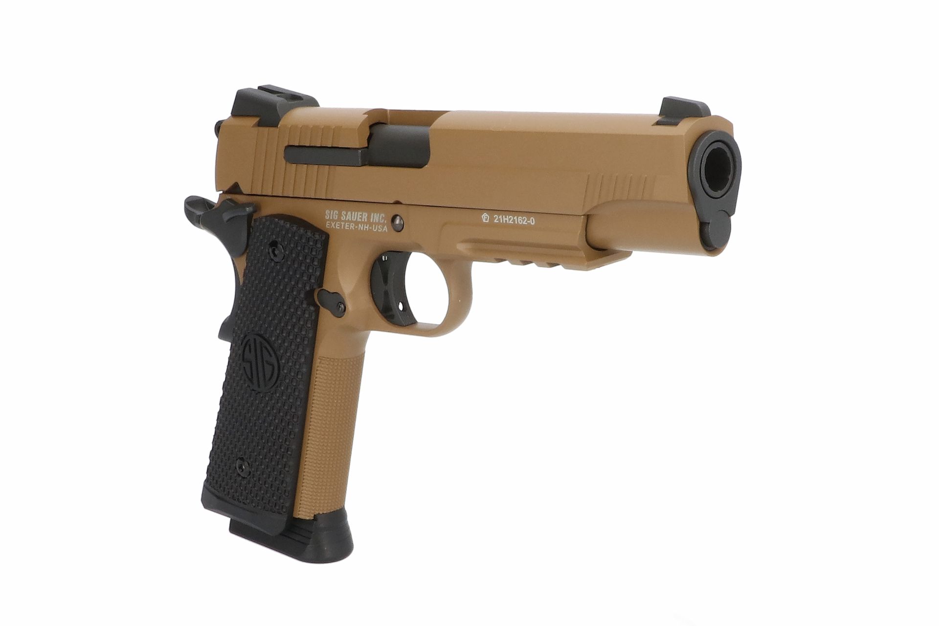 Sig Sauer 1911 Emperor Scorpion Coyote Tan CO2 Pistole 4,5 mm Blow Back Sig Sauer 1911 Emperor Scorpion Coyote Tan CO2 Pistole 4,5 mm Blow Back