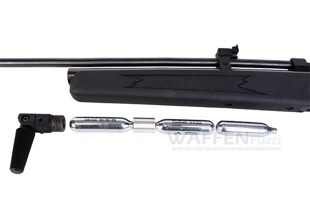 Diana-Trailscout-CO2-Repetiergewehr Starkes CO2 Gewehr Mehrschüssig Diana Mod. Trailscout