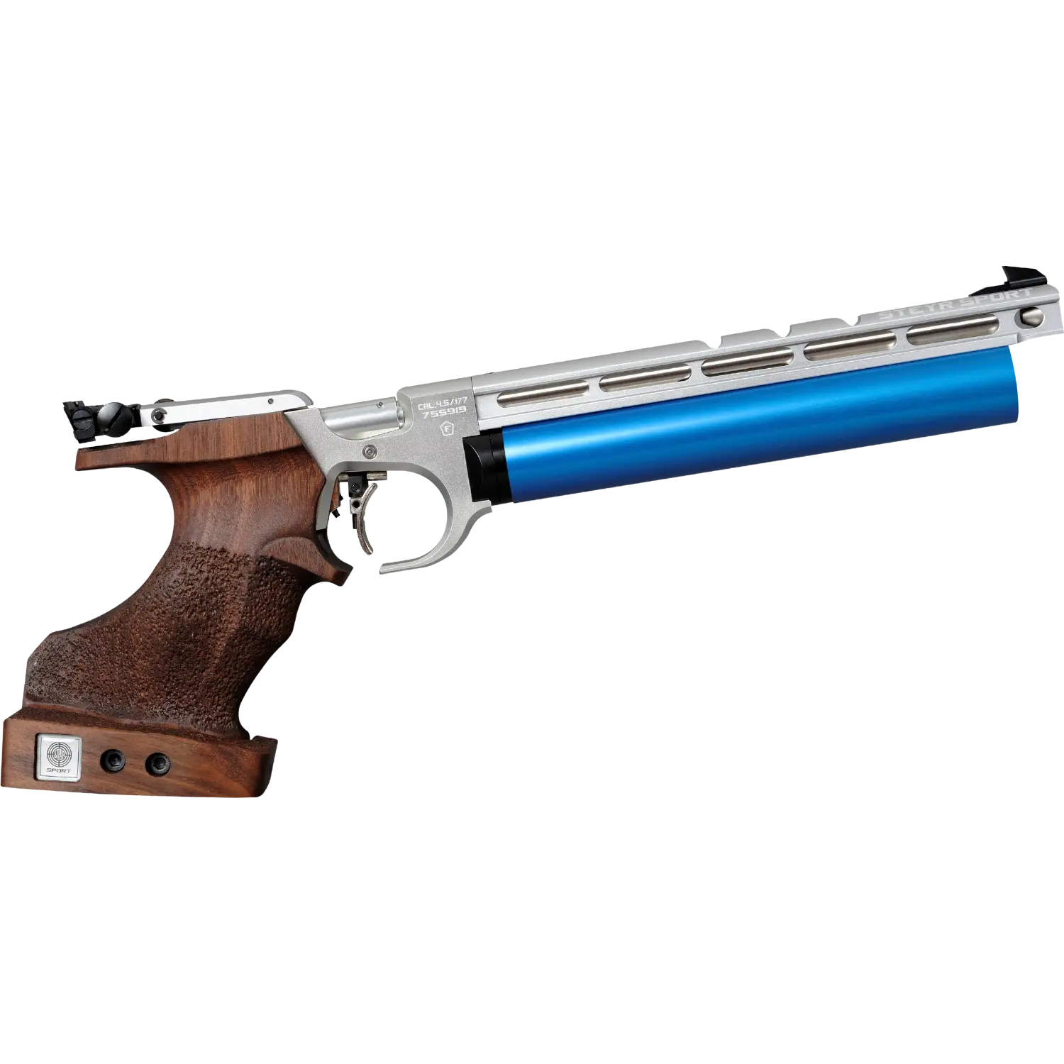Steyr EVO 10 Silber Matchpistole 4,5mm Diabolo