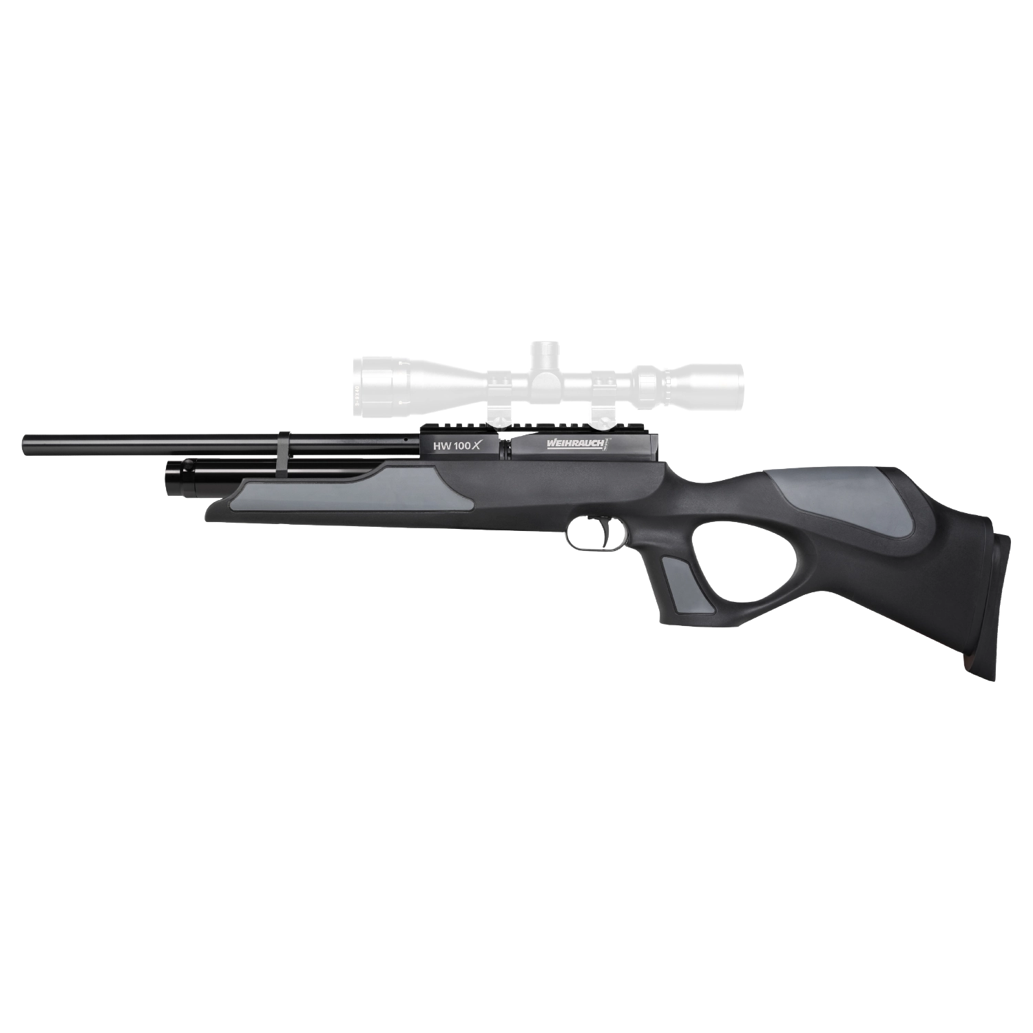 Weihrauch HW 100 X-T Pressluftgewehr Synthetik-Lochschaft I Variantenauswahl