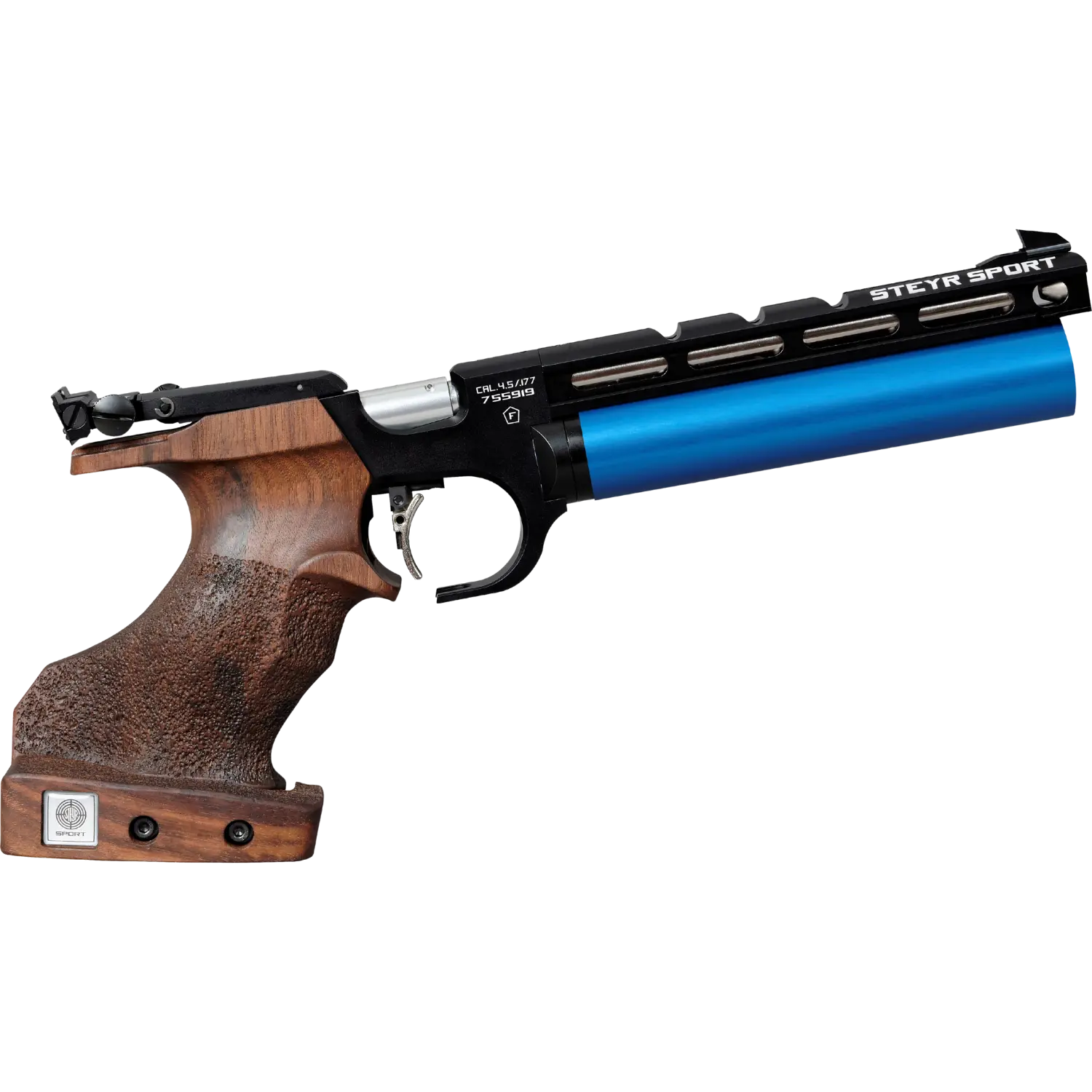 Steyr EVO 10 COMPACT Schwarz Matchpistole 4,5mm Diabolo