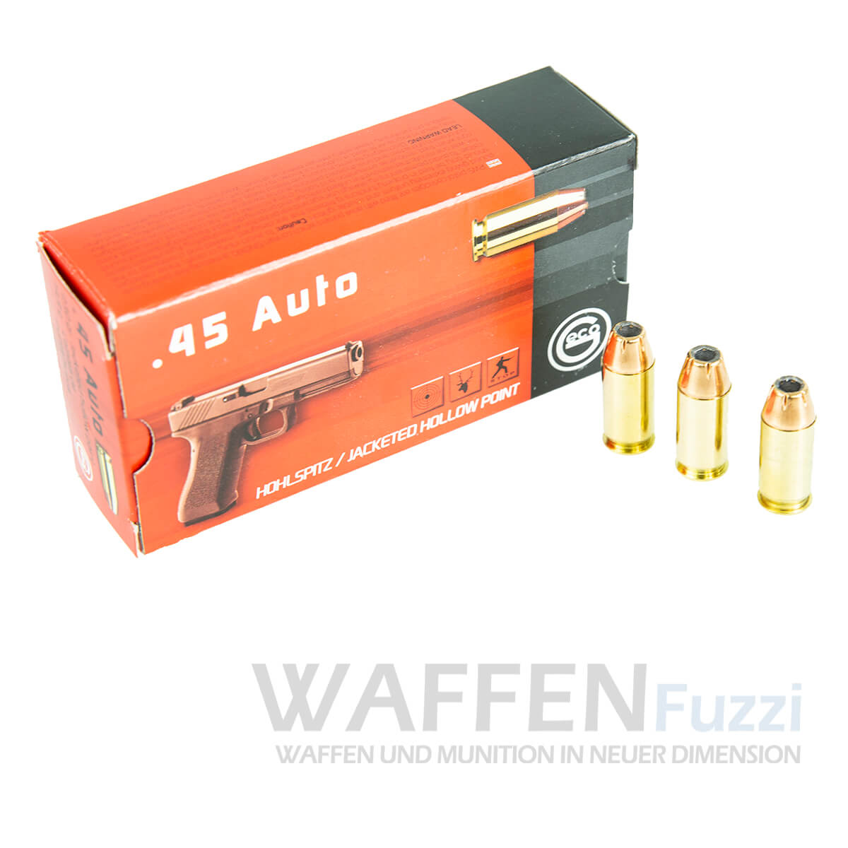 PP2_1054-copy Geco .45 Auto Hohlspitz 230grs 50 Schuss