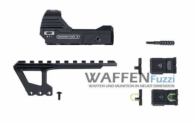 Umarex Race Gun Kit CO2 Pistole 4,5 mm BB Blow Back Gebraucht/Wie Neu
