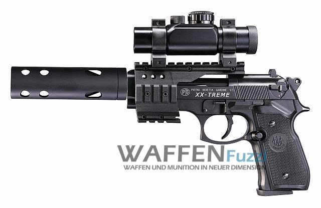 Beretta 92 FS XX-TREME CO2 Pistole 4,5 mm Diabolo Gebraucht-Wie Neu