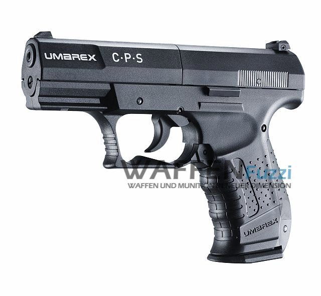 Umarex CPS CO2 Pistole 4,5 mm Diabolo, brüniert