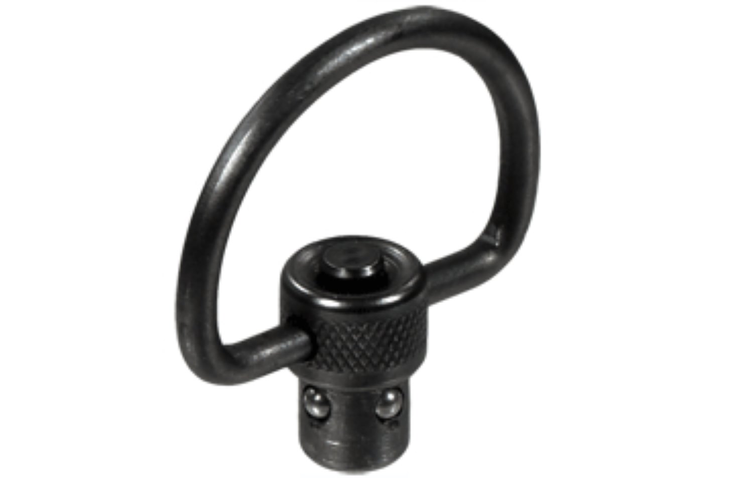 UTG Push Button QD Sling Swivel, 1.25" C-Shape Loop UTG Push Button QD Sling Swivel, 1.25" C-Shape Loop