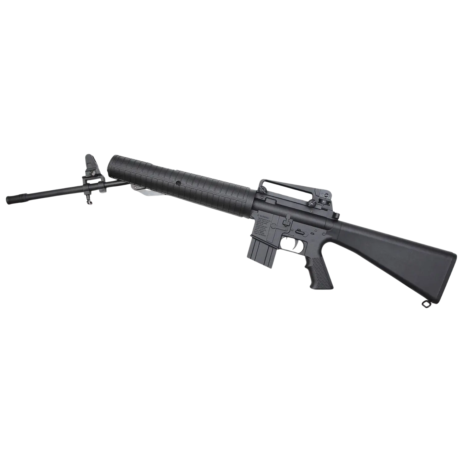 Schwarzes Luftgewehr Ekol M450 mit Knicklauf, 4,5-mm-Diabolo, mit langem Lauf und festem Schaft