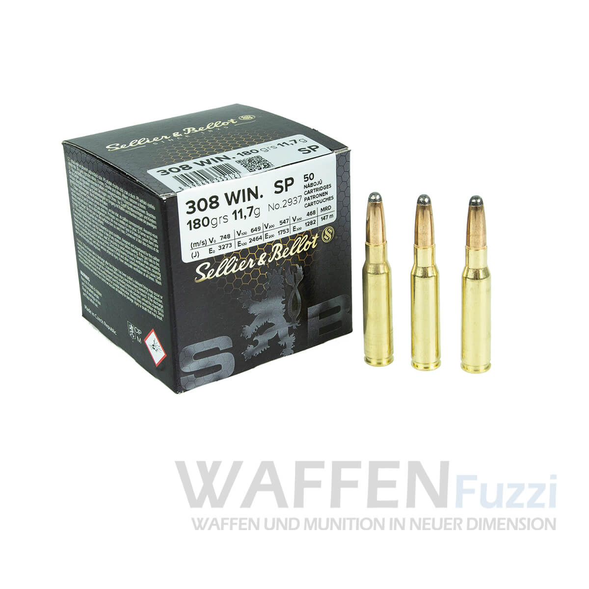PP2_0688-copy Trainings- und Jagdmunition S&B 308 Win. SP Teilmantel 180gr.