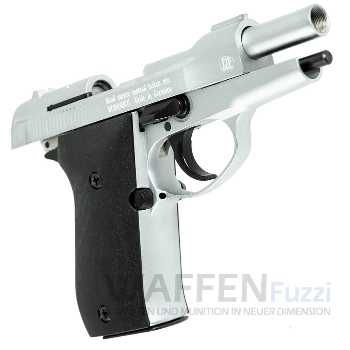 HW94 Pistole 9mm R.Knall stainless