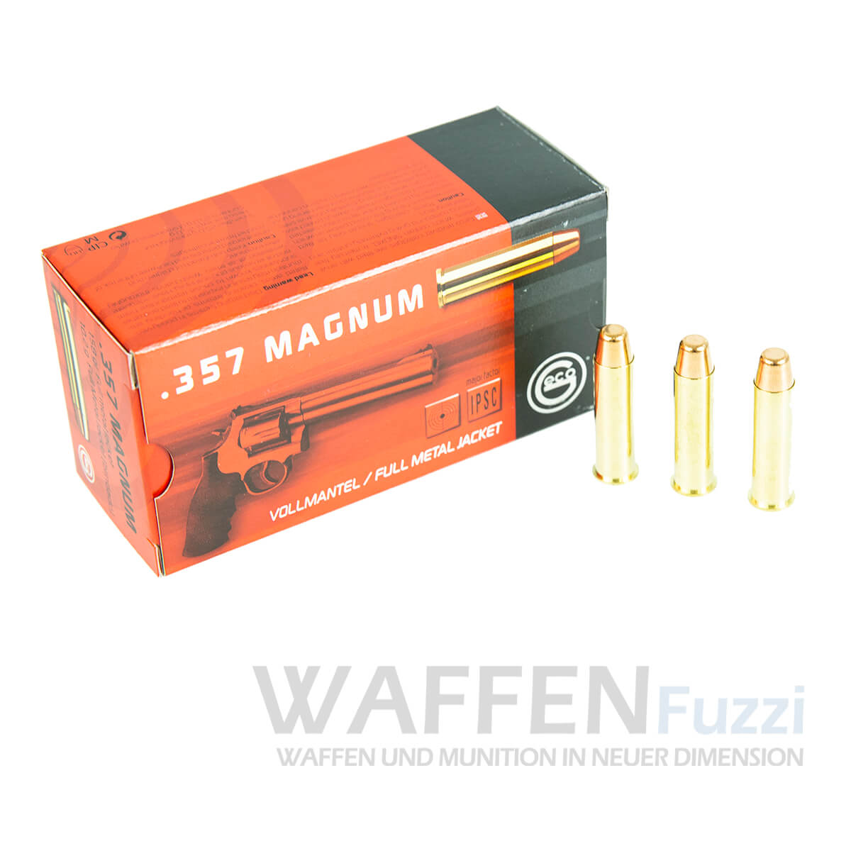PP2_0963-copy Geco Kurzwaffen Munition Kaliber .357 Mag Flachkopf Vollmantel