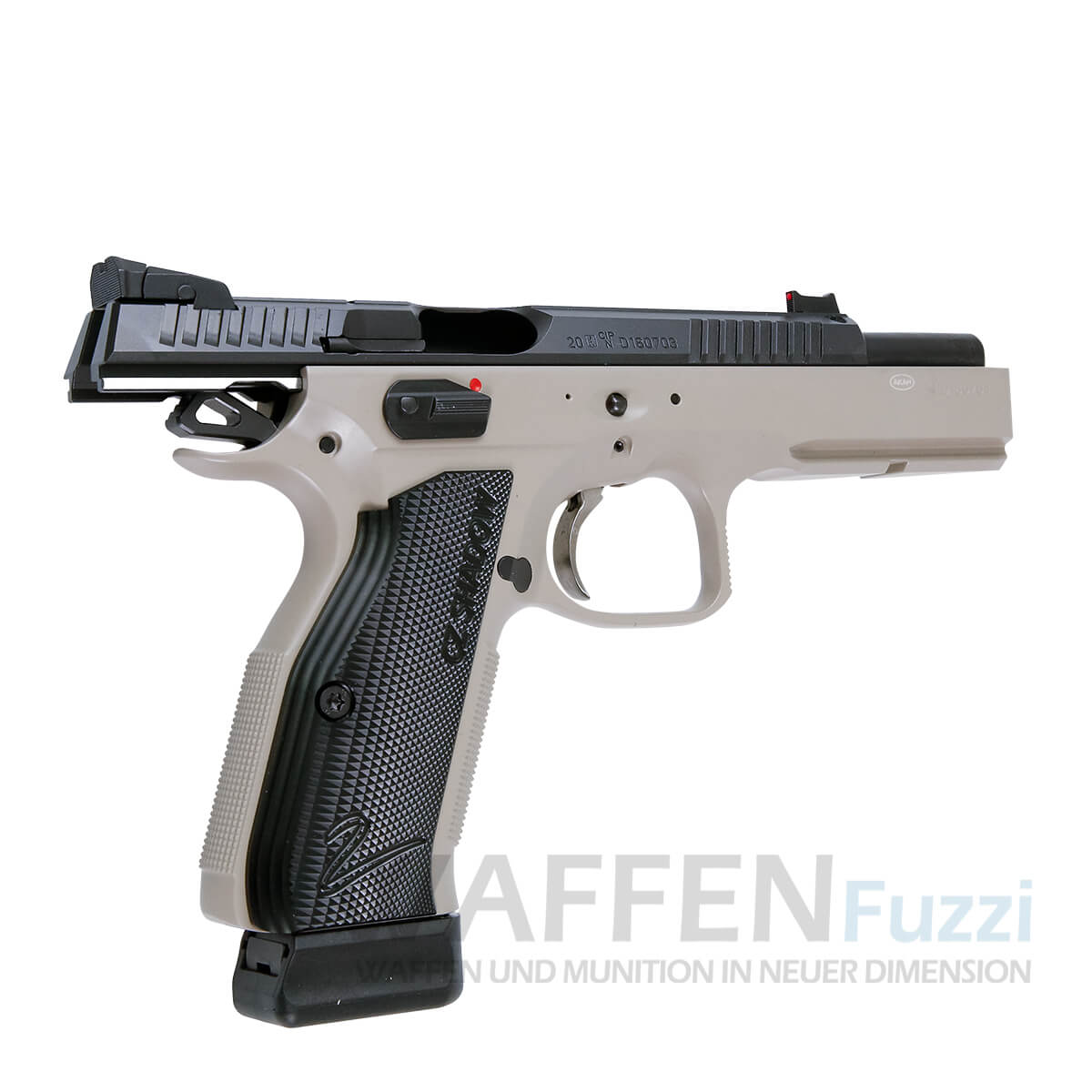_51A8800-Kopie CZ 75 Shadow 2 Urban Grey Kaliber 9mm Luger - Verlängerter Schlitten und Lauf