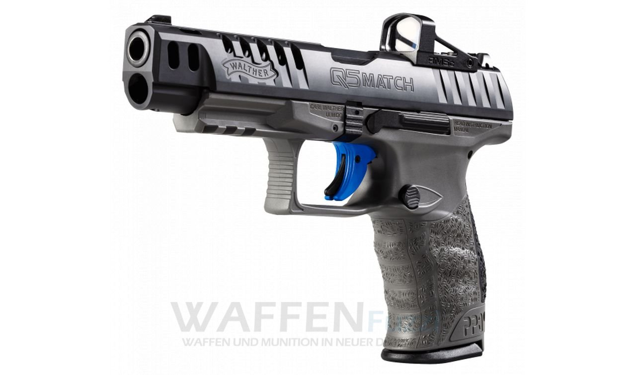 Walther Match PPQ Q5 Combo Kaliber 9mm Luger mit Zieleinrichtung