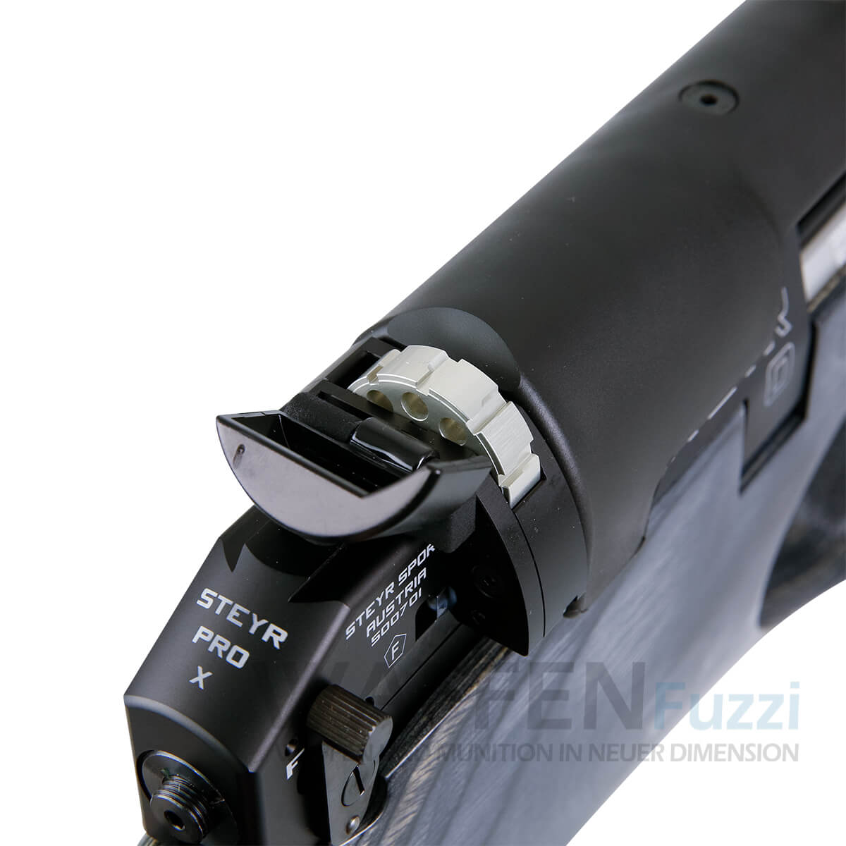 _51A8711-Kopie Steyr Pro X Scout Pressluftgewehr Bullpup Kaliber 4,5mm / 5,5mm Schihtholz System