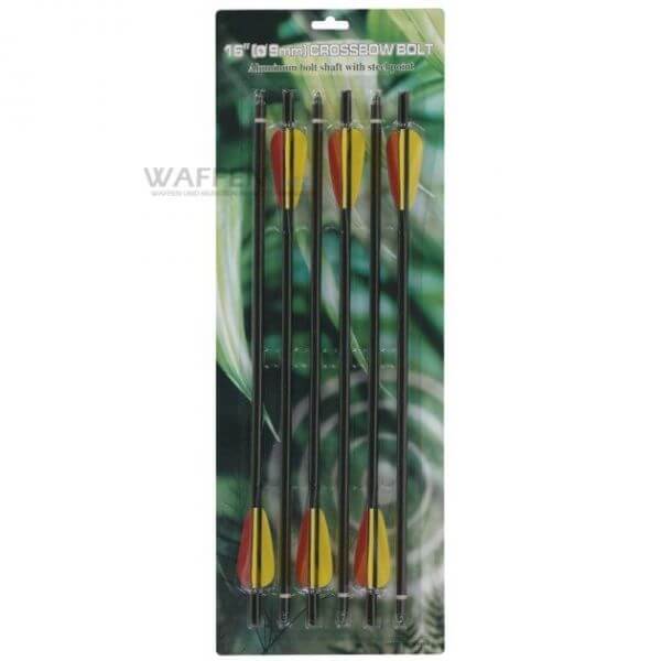 Armbrustpfeile-16-Zoll-aus-Aluminium Armbrustpfeile aus Aluminium 16"