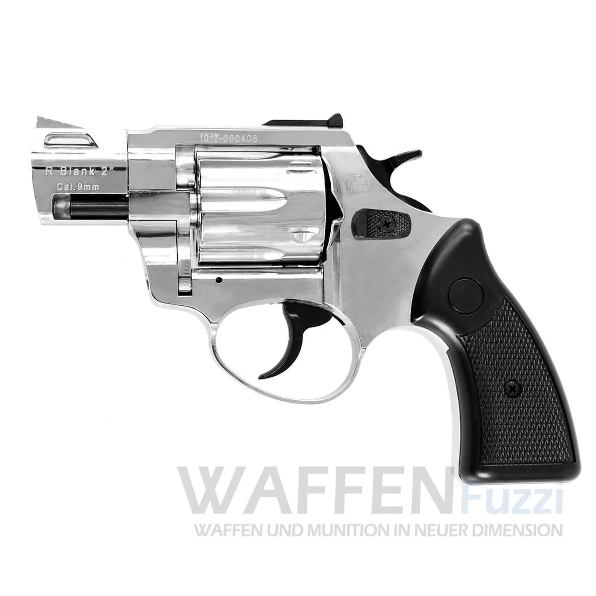 Zoraki-R2-kurzer-Chrom-Revolver Zoraki Revolver R2 Sonderedition Kaliber 9mm R.K. 2 Zoll Lauflänge chrom