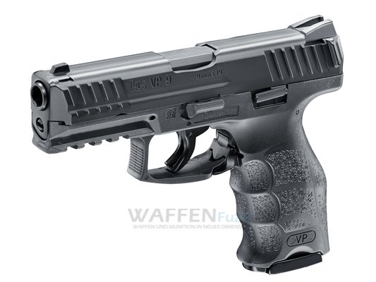 H&K VP9 Metall CO2 Pistole Kaliber 4,5mm Stahl BB mit BlowBack