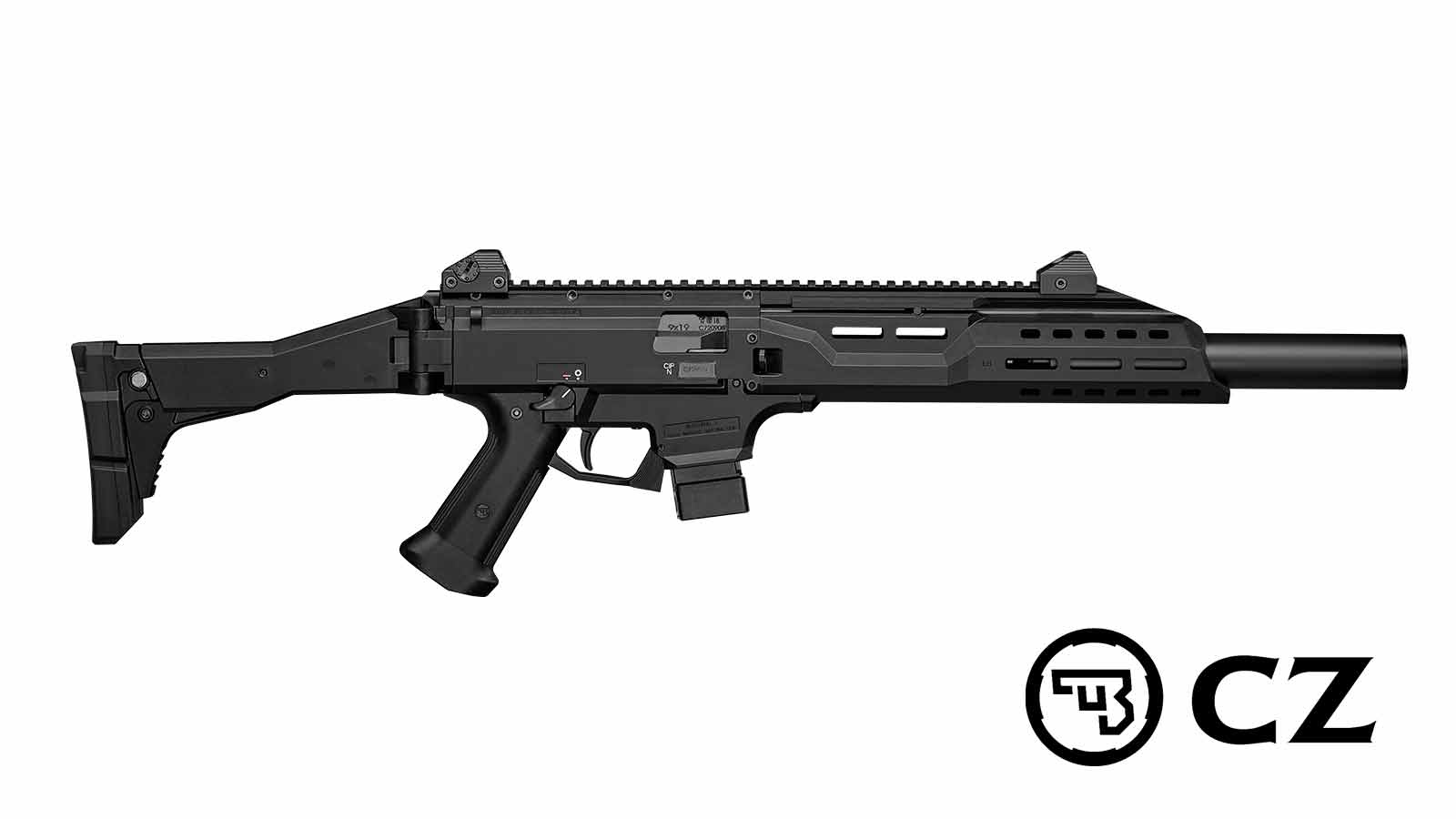 CZ Scorpion EVO3 S1 Carbine Kaliber 9mm Luger 10 Schuss + Faux Suppressor CZ Scorpion EVO3 S1 Carbine Kaliber 9mm Luger 10 Schuss + Faux Suppressor