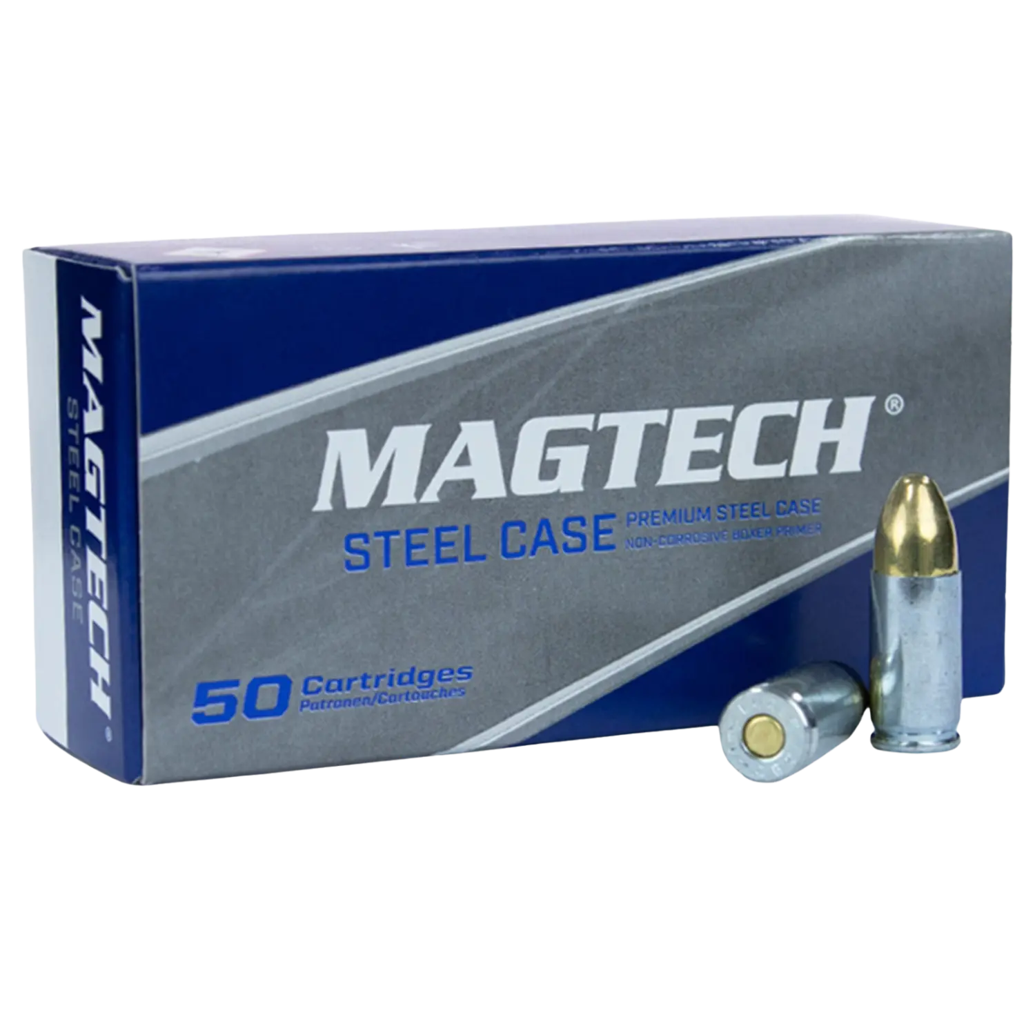 Magtech 9mm Steel 124grs 50 Schuss