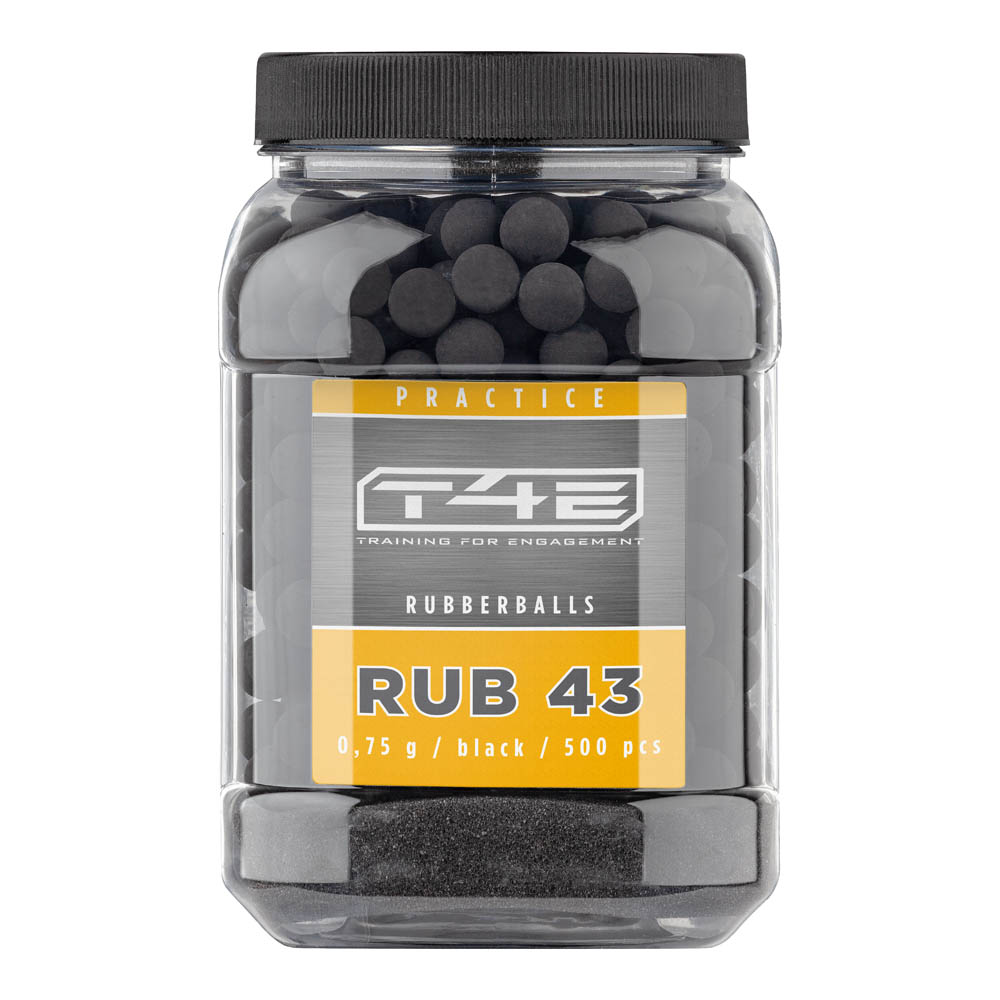 T4E Practice RUB Kaliber .43 Gummigeschosse 500 Schuss 