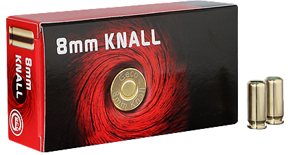 Geco-8mm-Platz Codex Platzpatronen Kaliber 8mm Knall