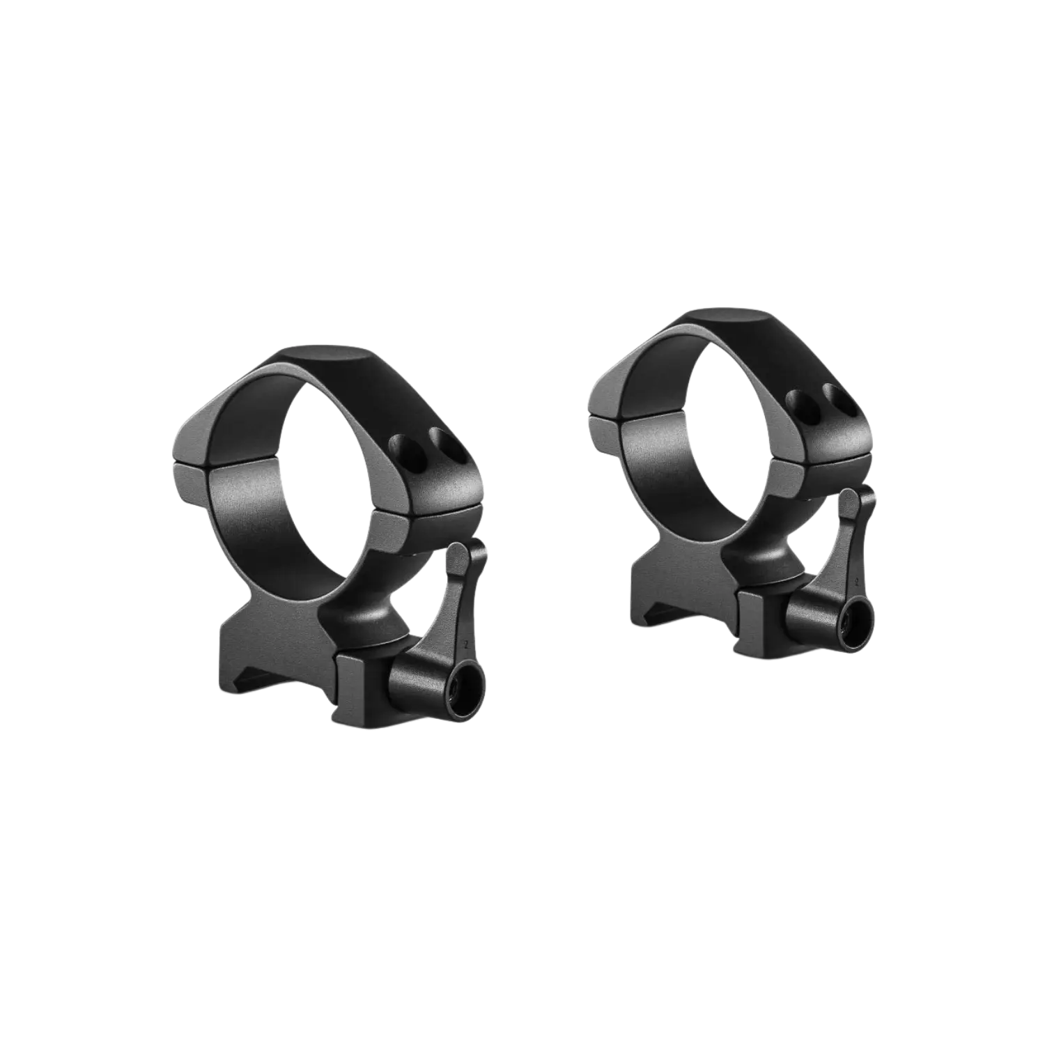 Hawke Präzisionsringmontagen aus Stahl Niedrig / 34mm Zwei schwarze Ringmontagen aus Präzisionsstahl, mit Halterungen und Schrauben, für Zielfernrohre.