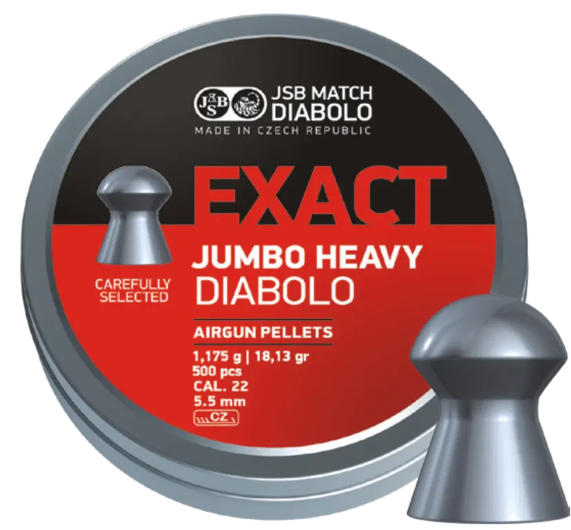 JSB Exact Jumbo Heavy Kaliber 5,52mm JSB Exact Jumbo Heavy Kaliber 5,52mm