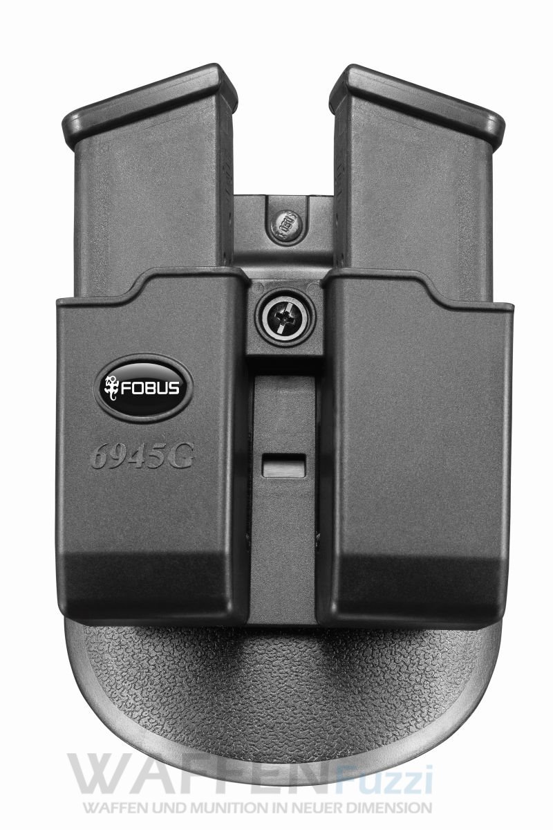 6945G Doppel Magazinhalter Fobus für Kaliber .40 und 9mm Magazine