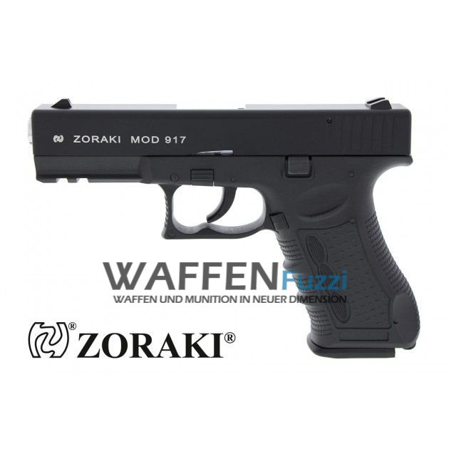 Zoraki 917 Sonderedition - Schreckschusswaffe 9mm Schwarz/Chrom