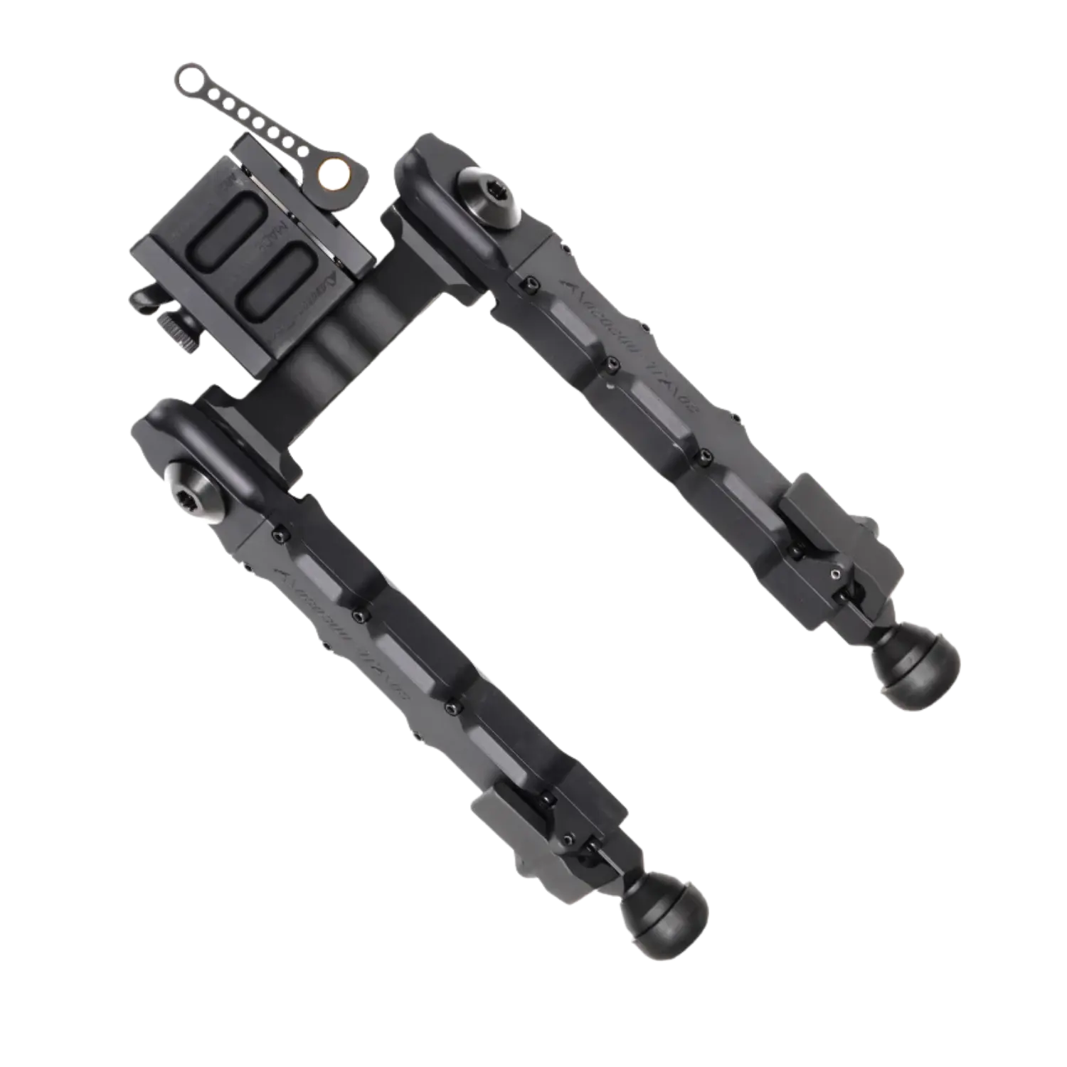 ACCU-TAC HD-50 Heavy-Duty-Zweibein matt schwarz