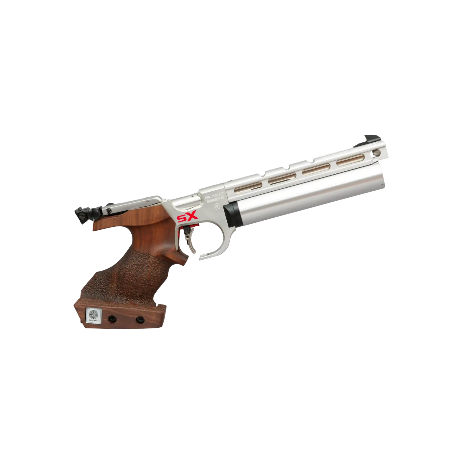 Steyr EVO 10 E SX COMPACT Silber Matchpistole 4,5mm