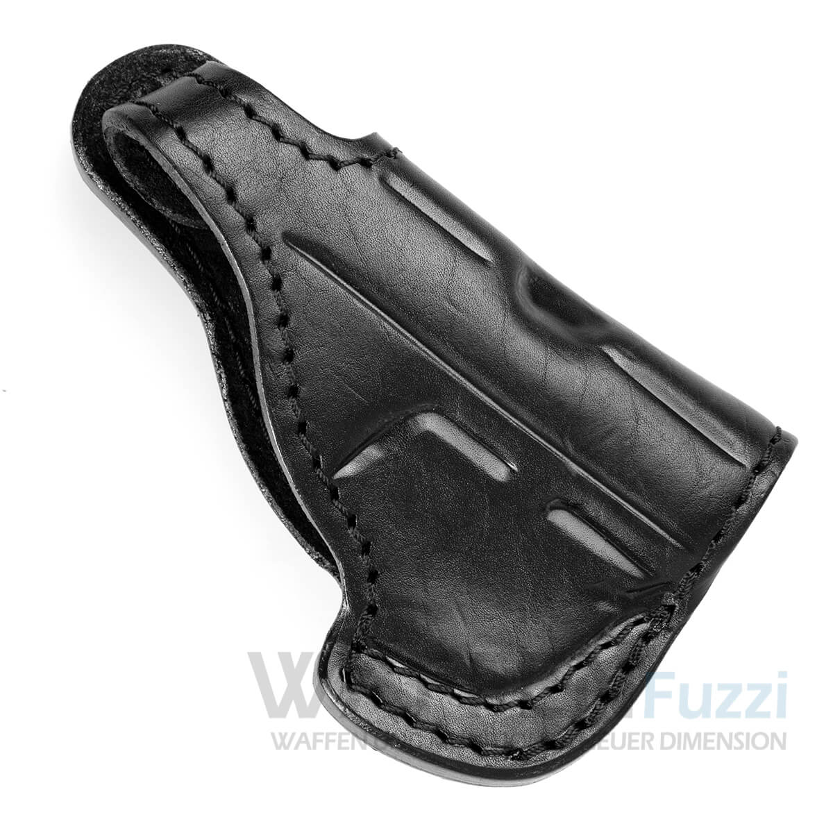 Steel Eagle Lederholster schwarz mit Clip