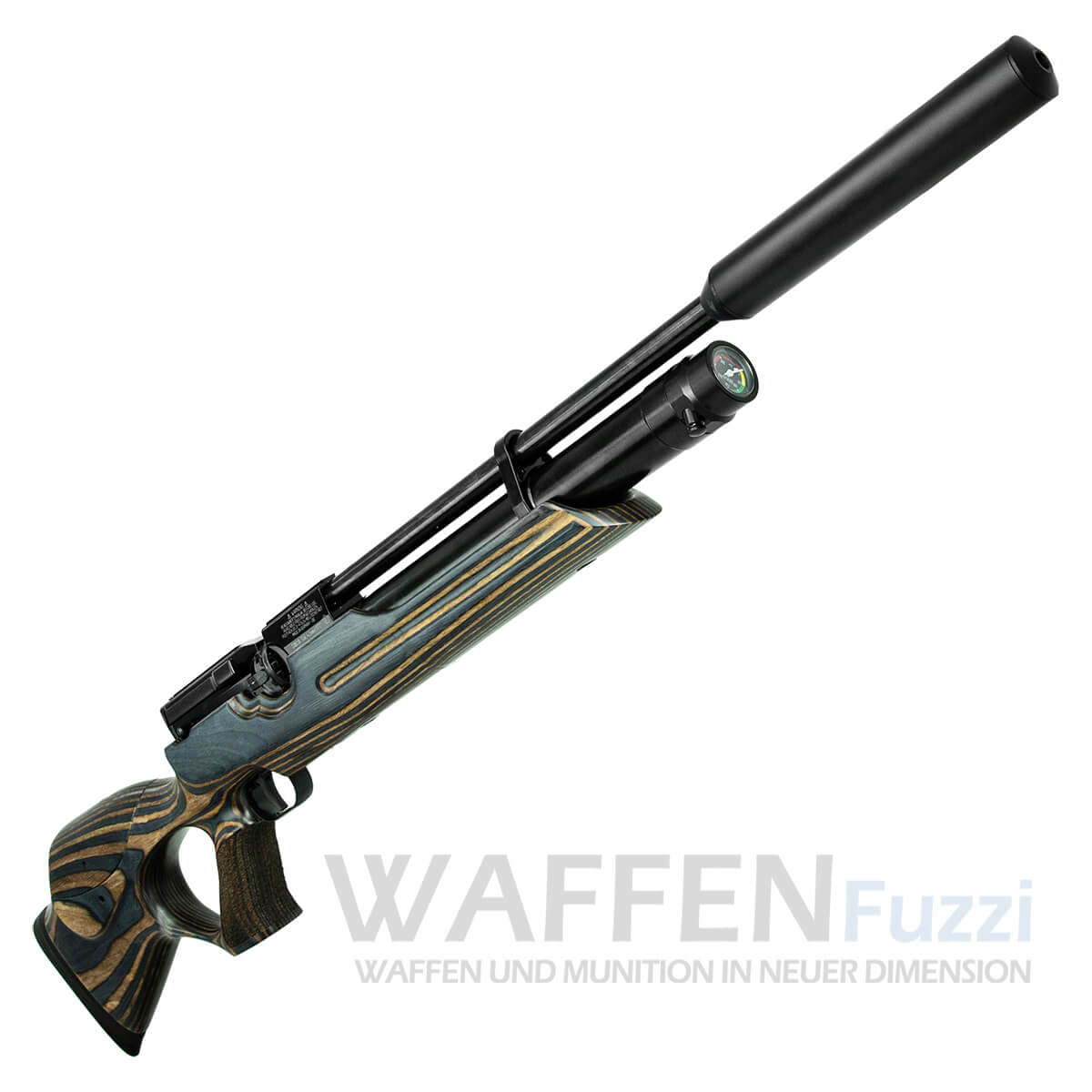 HW 100 Pressluftgewehr verstellbarer Schichtholzschaft 14 Schuss Kaliber 4,5mm / 5,5mm Diabolo