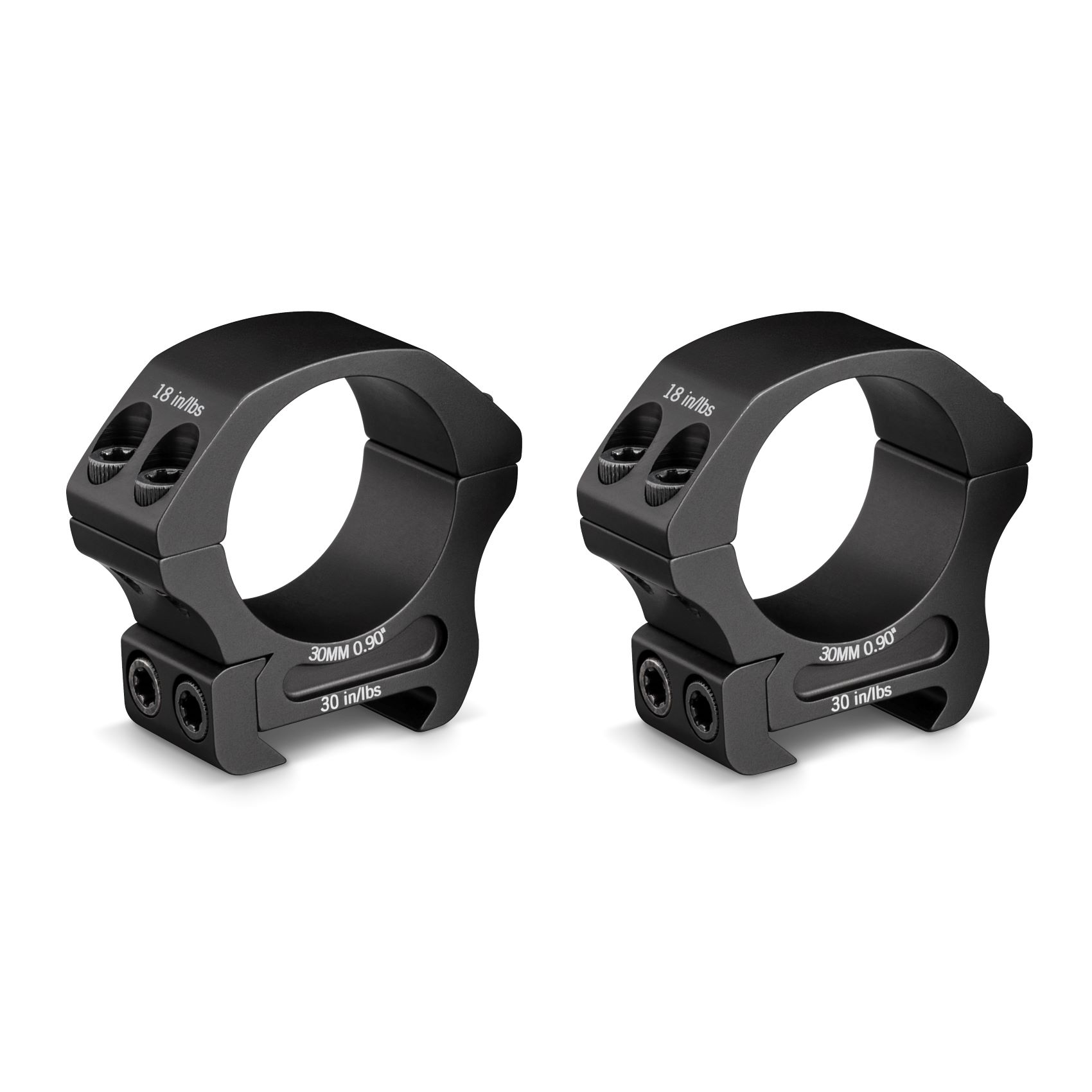Vortex Pro Series Montageringe 30mm niedrige Bauhöhe Vortex Pro Series Montageringe 30mm niedrige Bauhöhe