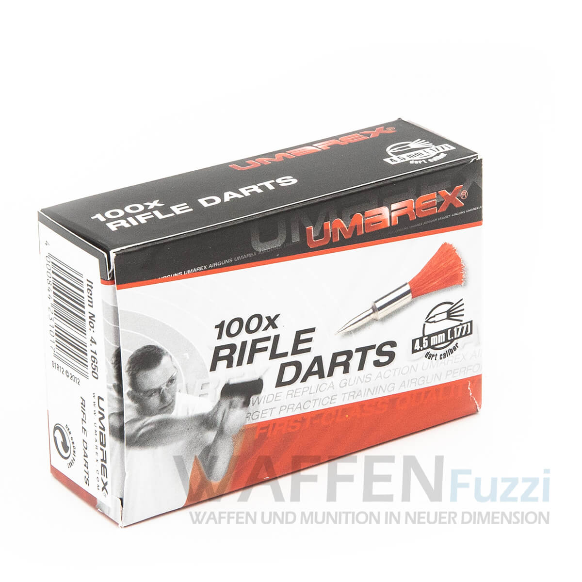 Rifle Darts 100x 4,5mm, Federbolzen 