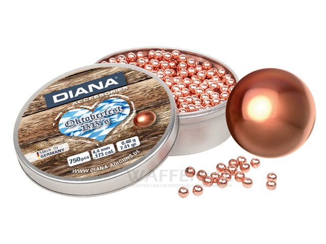 Rundkugeln-Kaliber-4-4mm-OktoberfestNZhWzDK7buQgH Diana Oktoberfest Munition Kaliber 4,4mm verkupfert