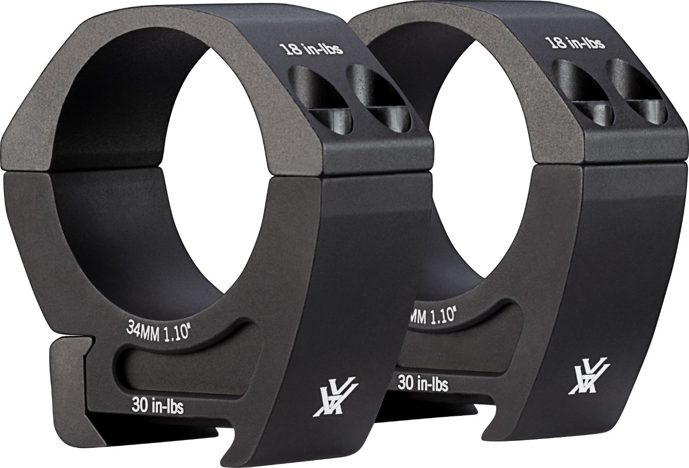 Vortex Pro Series Montageringe 34 mm mittel