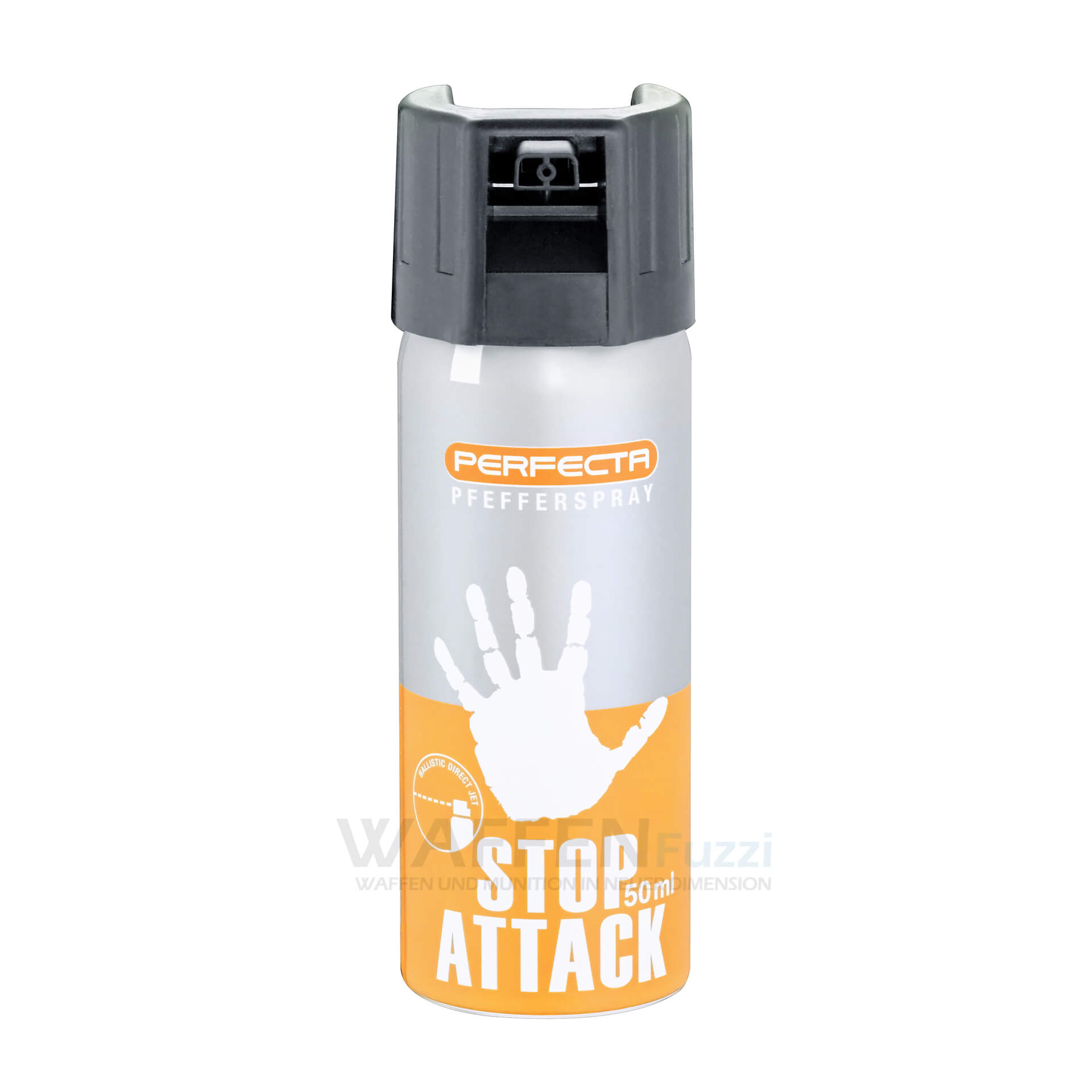 Stop Attack 50ml Pfefferspray. Äußerst preiswerte Mengenstaffel bei waffenfuzzi.de