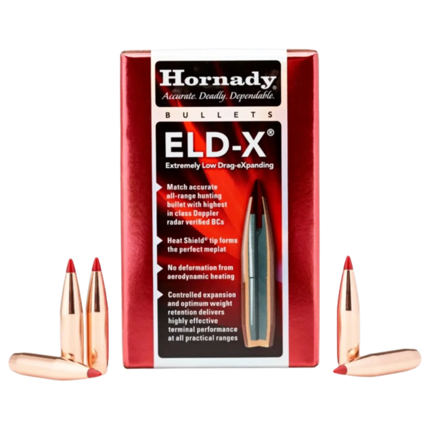 Hornady Geschosse 6.5mm (.264) ELD-X 143gr 100 STK