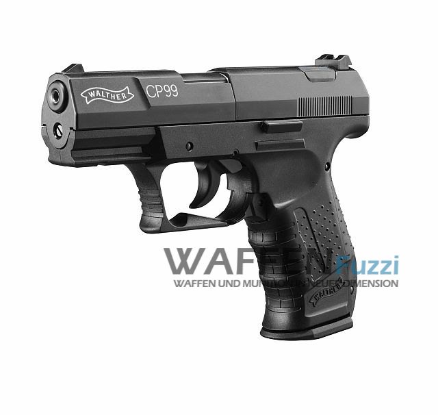 Walther CP99 CO2 Pistole 4,5 mm Diabolo brüniert