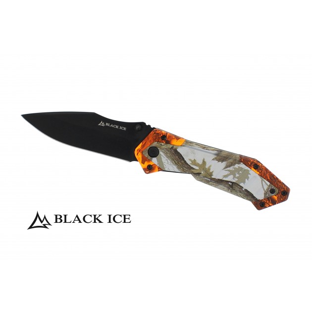 Black Ice Orange Hunter von MP9 Einhandmesser