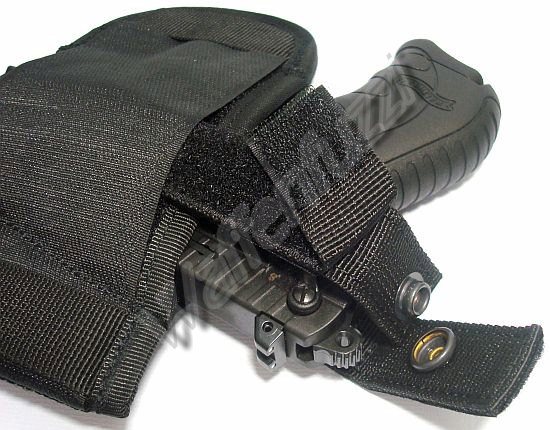 Multifunktionales Gürtelholster aus Nylon für mittelgroße Pistolen
