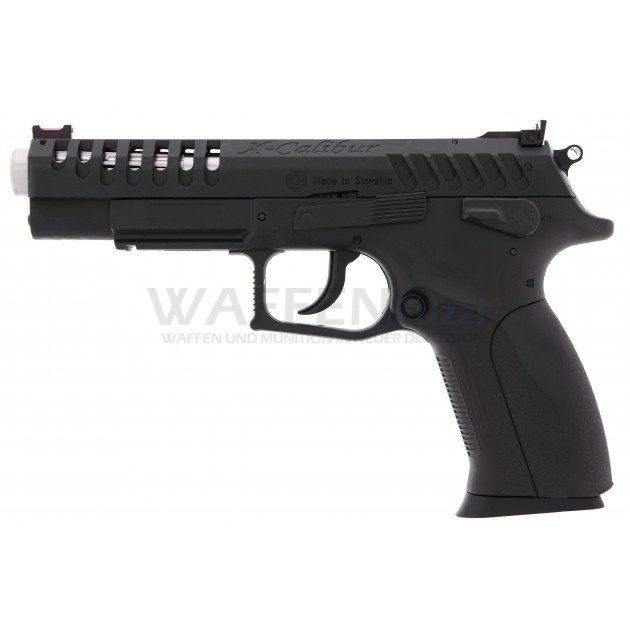 X-Calibur-Blow-Back Grand Power CO2 Waffe X-Calibur Non Blow Back Kaliber 4,5mm Stahl BB
