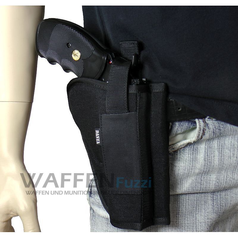 G-rtelholster-f-r-Revovler Dasta Nylon-Gürtelholster für 4" Revolver Colt, Röhm Cuno Melcher