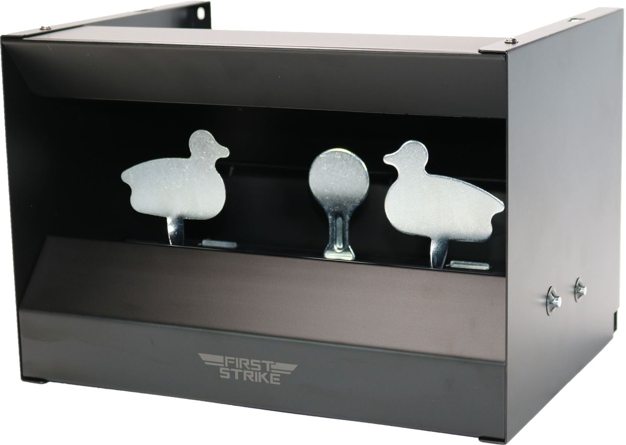 Schießkasten 2 Enten mit Magnethalter inkl. Reset Target Schießkasten 2 Enten mit Magnethalter inkl. Reset Target