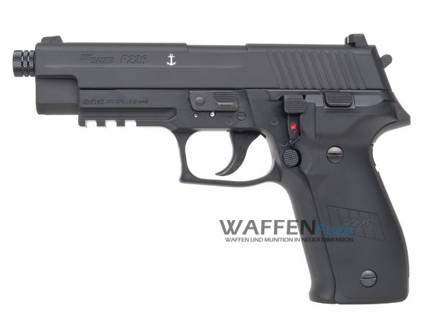 Sig_Sauer_P226_BlowBack Sig Sauer P226 CO2 Pistole 4,5mm Diabolo BlowBack