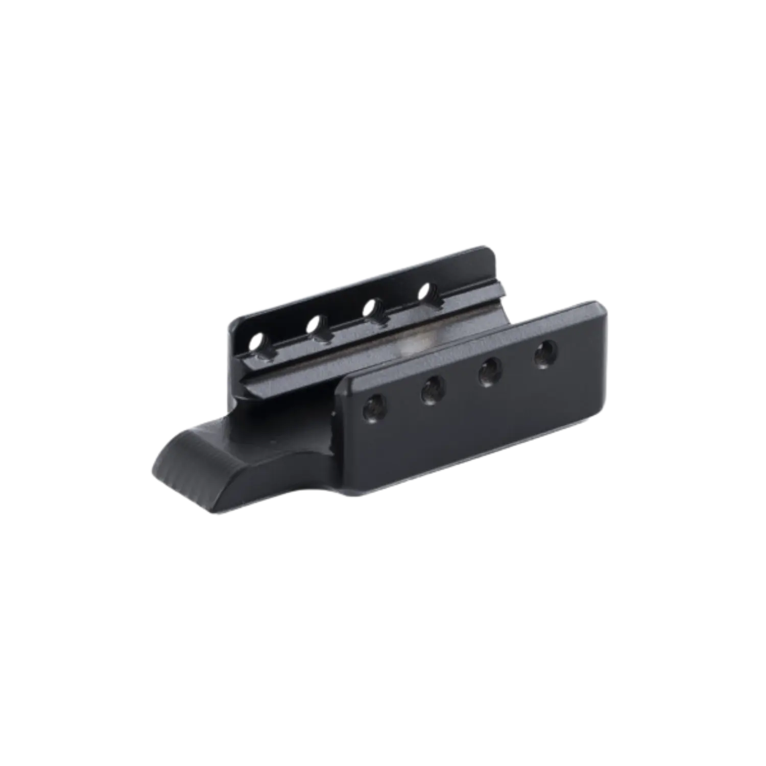 Toni System Brass Laufgewicht aus Messing für Glock 17 uvm Schwarzes Laufgewicht mit mehreren Bohrungen, rechteckig mit abgerundeter Vorderseite aus Messing gefertigt.