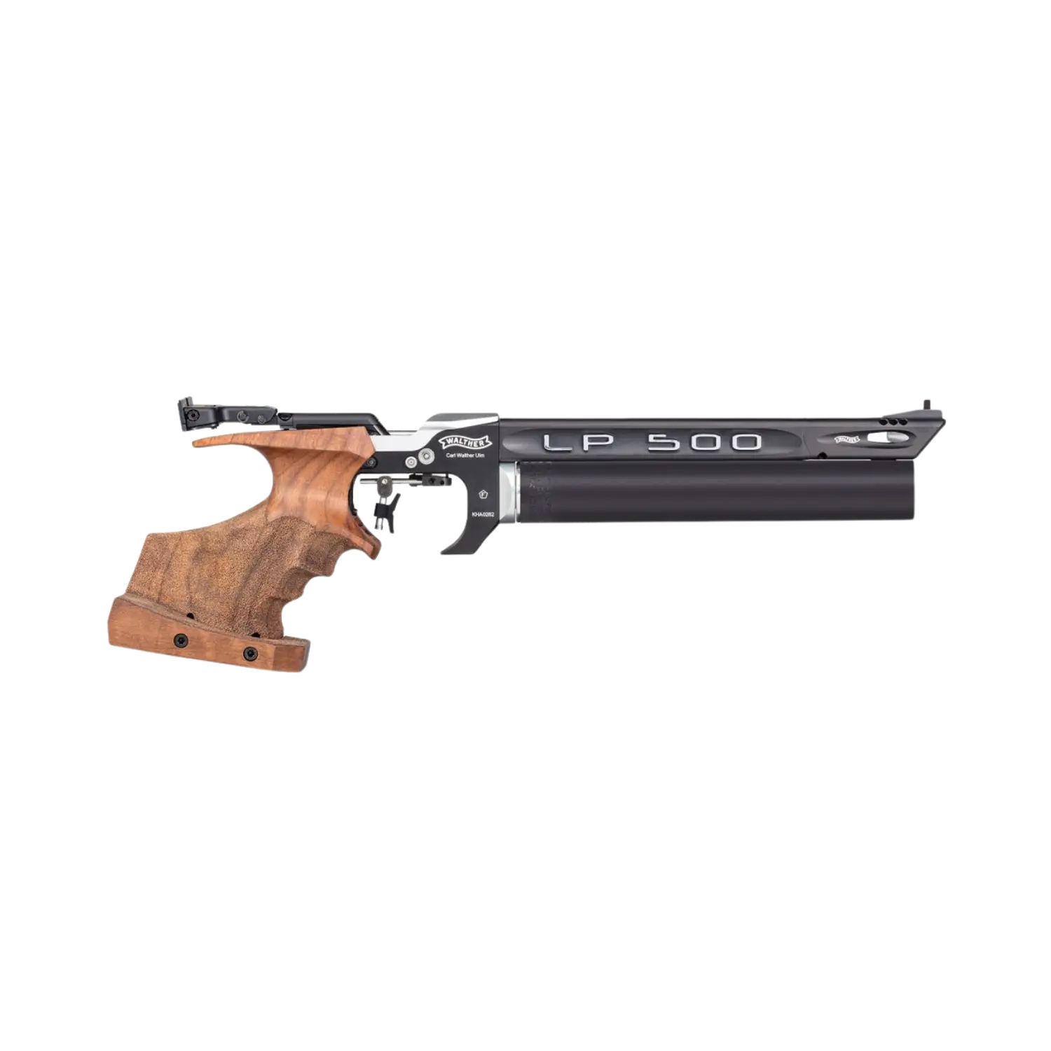 Walther LP500 Expert mit MEMORY 3D-Nussbaumgriff Kal. 4,5 mm Pressluftpistole I Variantenauswahl