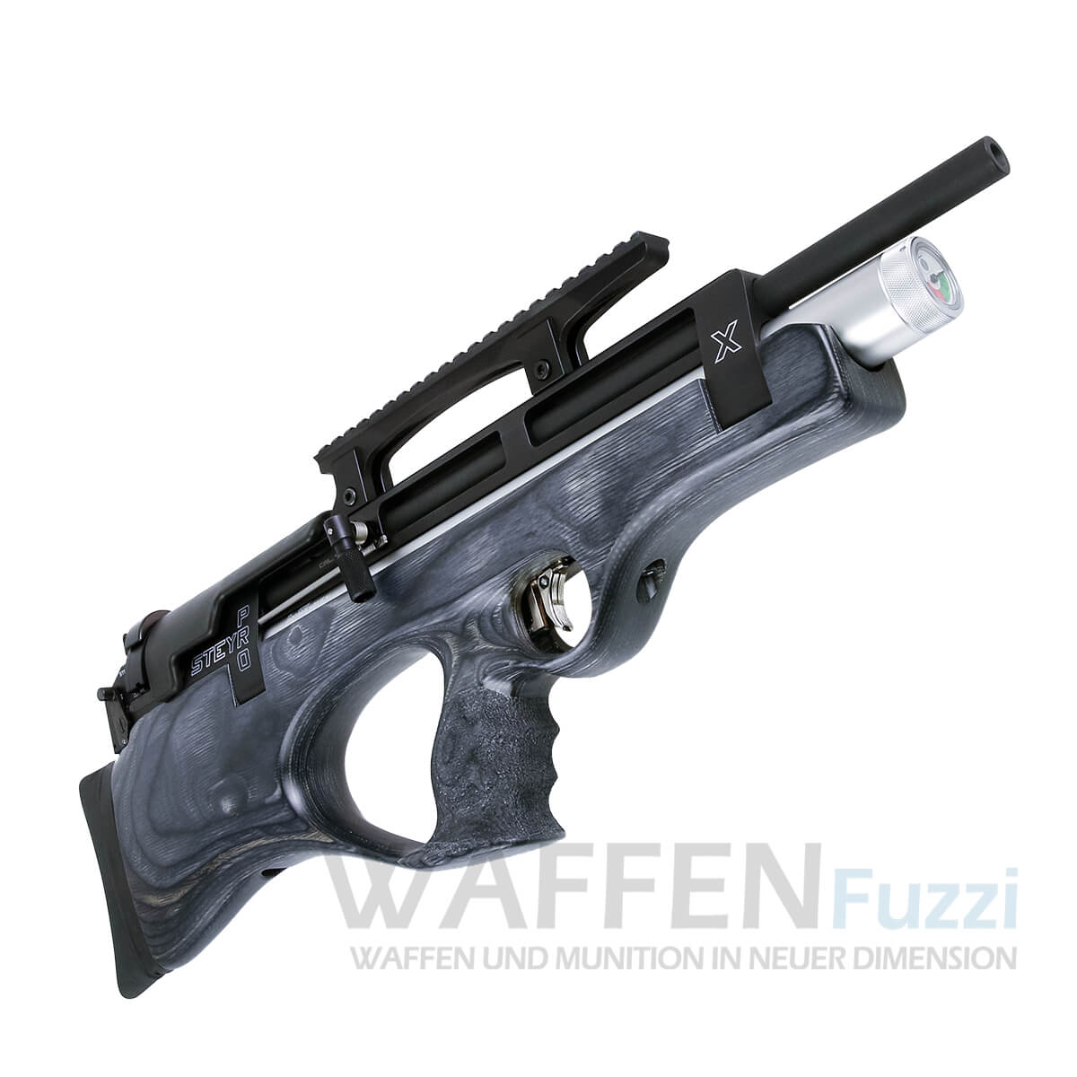 _51A8708-Kopie Steyr Pro X Scout Pressluftgewehr Bullpup Kaliber 4,5mm / 5,5mm Schihtholz